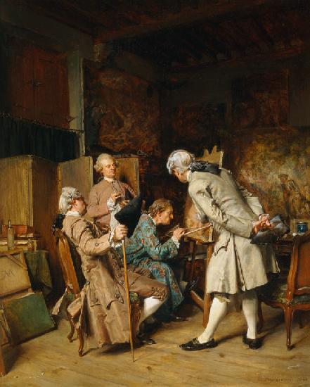 The Art Lovers, or The Painter 1860