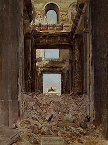 Die Ruinen der Tuilerien 1871