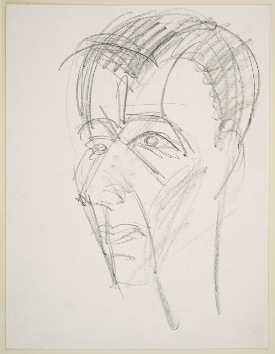 Selbstbildnis von Ernst Ludwig Kirchner