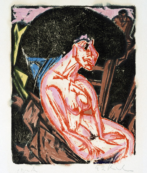 Chamisso,  Peter Schlemihl von Ernst Ludwig Kirchner