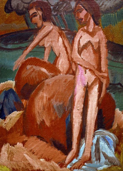 Badende am Meer von Ernst Ludwig Kirchner