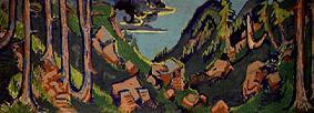 Berglandschaft. von Ernst Ludwig Kirchner