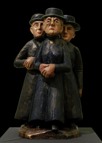 Die drei Ahnfrauen von Ernst Ludwig Kirchner