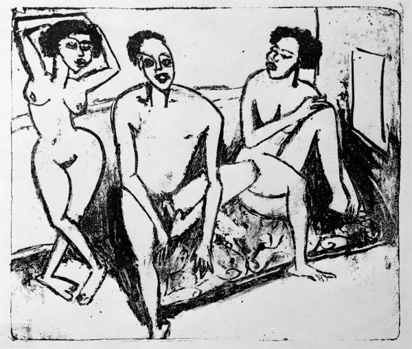 Drei Akte von Ernst Ludwig Kirchner