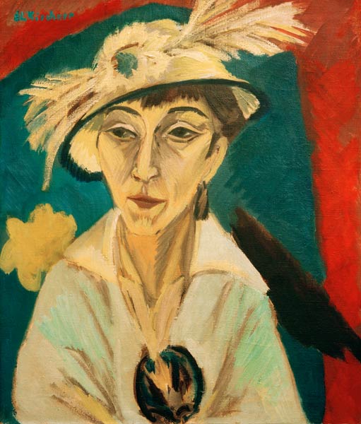 Porträt Erna Schilling von Ernst Ludwig Kirchner
