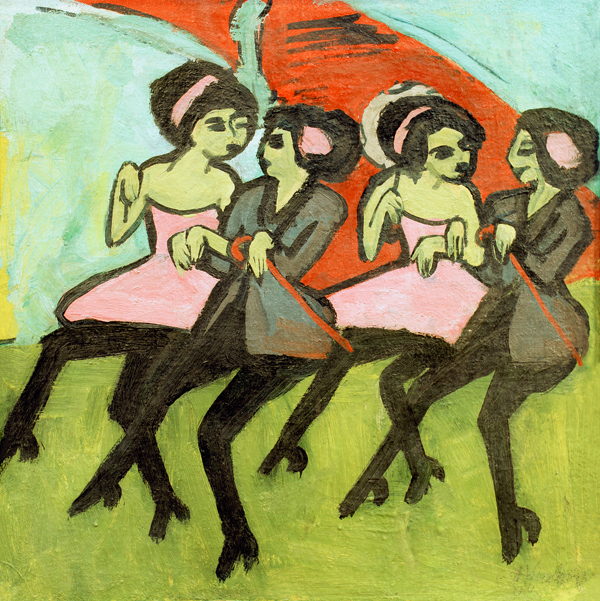 Panamatänzerinnen von Ernst Ludwig Kirchner