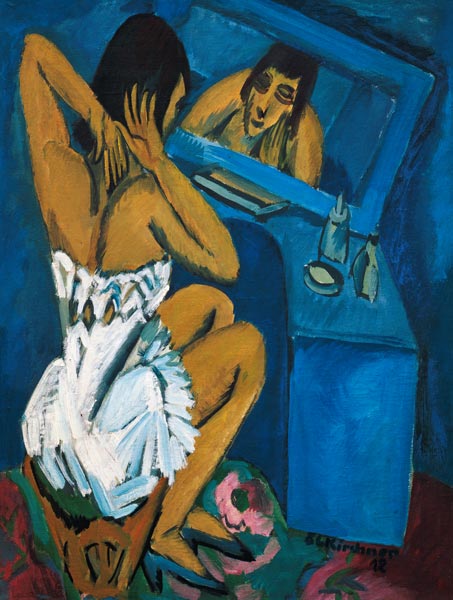 Woman before the Mirror von Ernst Ludwig Kirchner