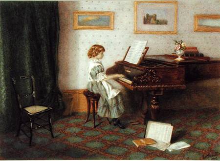 At the Piano von Esther H. Jones