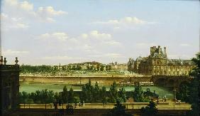 Der Tuillerien-Garten und die Tuillerien in Paris 1813