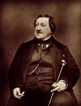 Gioacchino Rossini (1792-1868) from ''Galerie Contemporaine'' 1877
