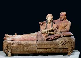 Sarcophagus of a married couple 525-500 BC
