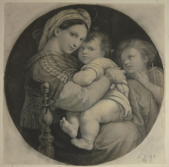 Raffaels Madonna della Seggiola von Eugen Eduard Schäffer