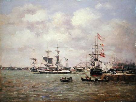 Antwerp von Eugène Boudin