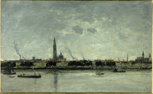 Antwerpen von Eugène Boudin