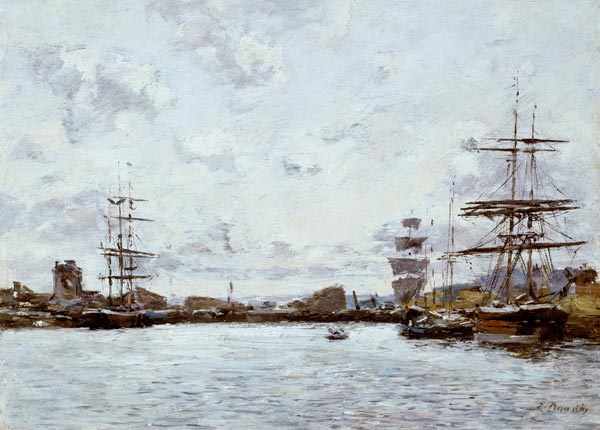 Deauville, Hafen von Eugène Boudin