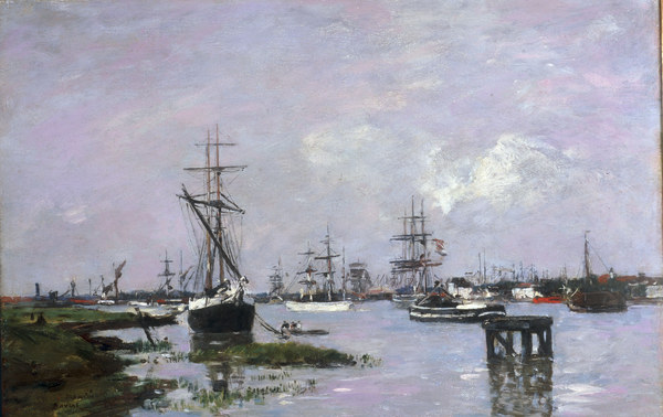Hafen von Eugène Boudin