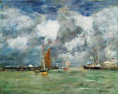 High Tide at Trouville c.1892-96