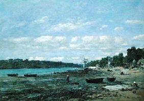 The Beach at low tide 1879