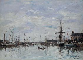 Deauville, the Dock 1892
