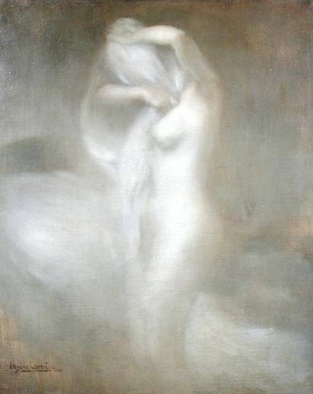Nude in Profile von Eugène Carrière