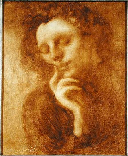 Portrait of a Woman or, Tenderness von Eugène Carrière
