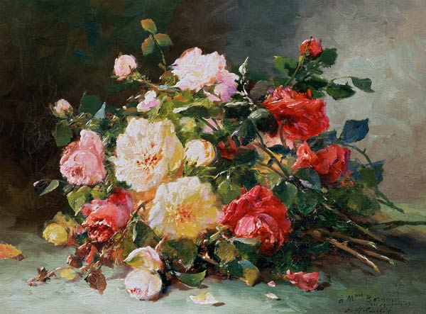 A Bouquet of Roses von Eugene Henri Cauchois
