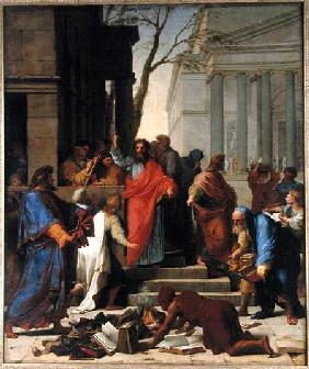The Sermon of St. Paul at Ephesus 1649
