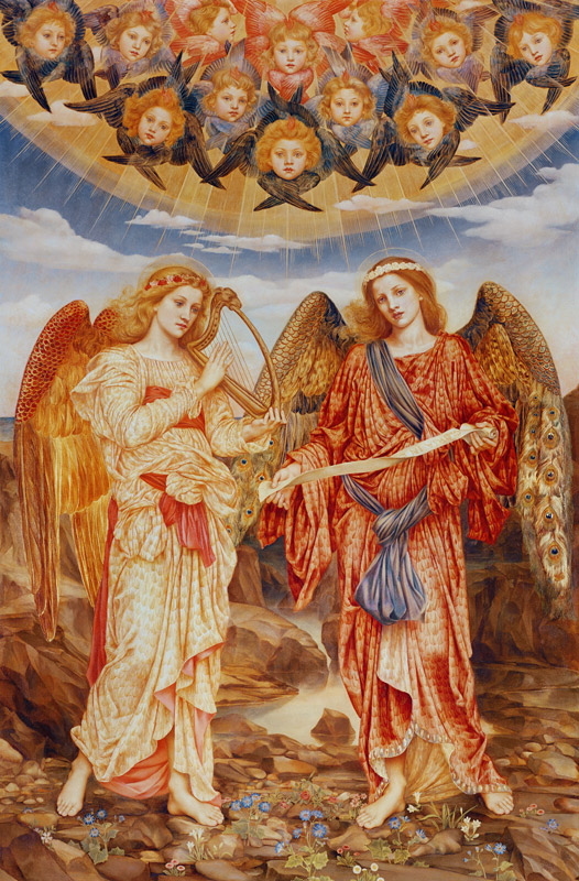 Angels von Evelyn de Morgan