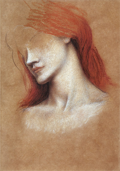 Sketch of a Woman von Evelyn de Morgan