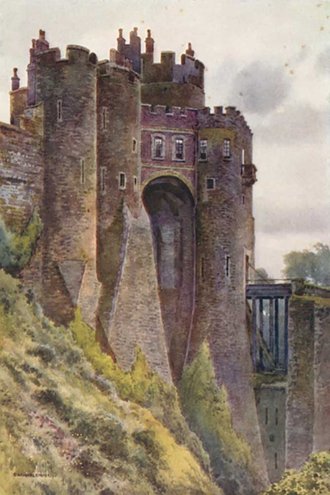 Der Wachtturm, Dover Castle von E.W. Haslehust