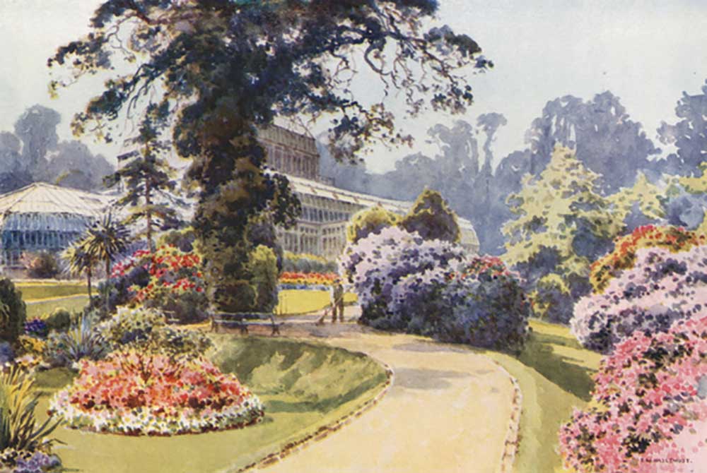 Die Wintergärten in Bournemouth von E.W. Haslehust