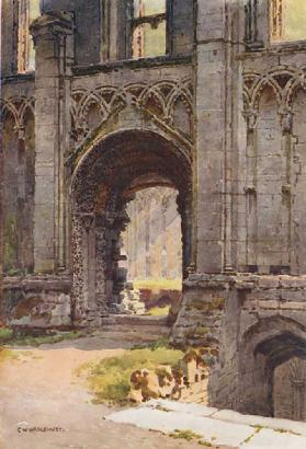 Eingang der Kapelle von St. Mary, Glastonbury Abbey 0