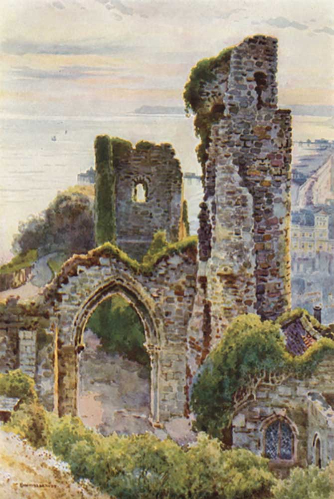 Hastings Schloss von E.W. Haslehust