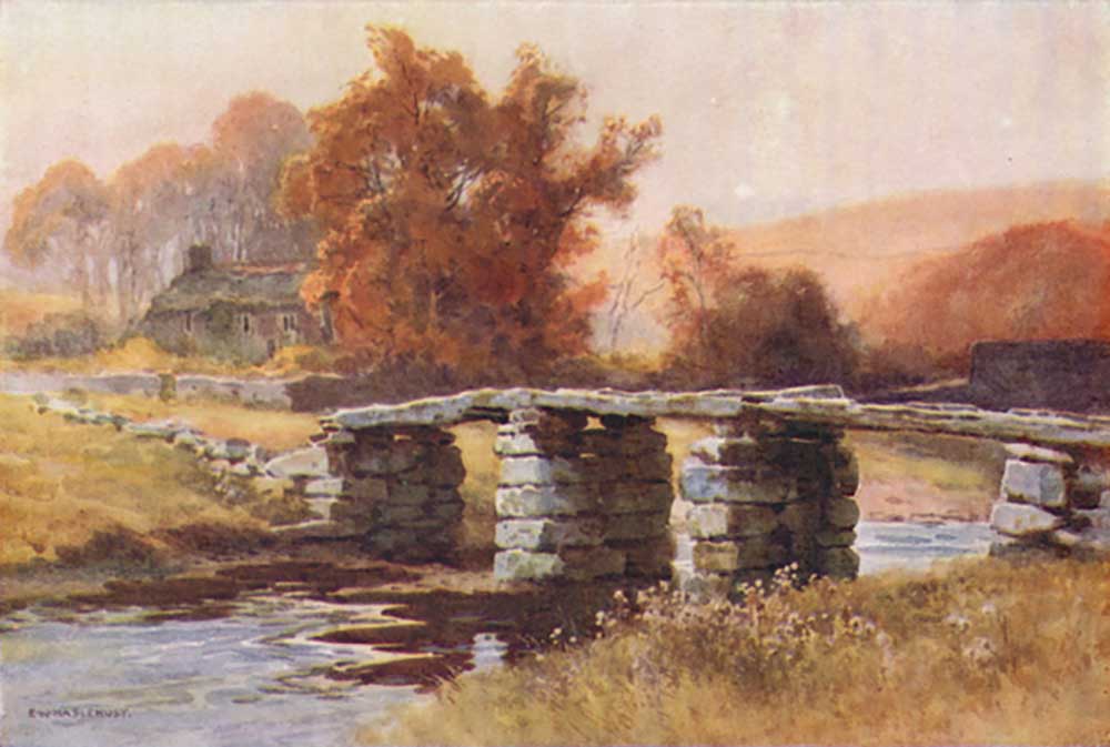 Klöppelbrücke, Postbrücke von E.W. Haslehust