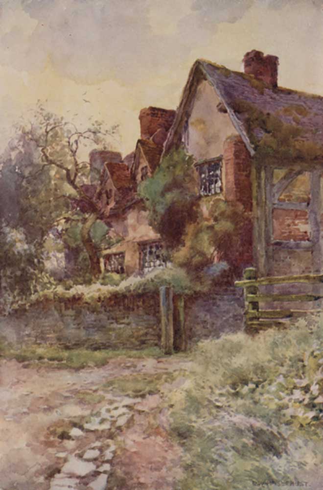 Mary Ardens Haus, Stratford-on-Avon von E.W. Haslehust