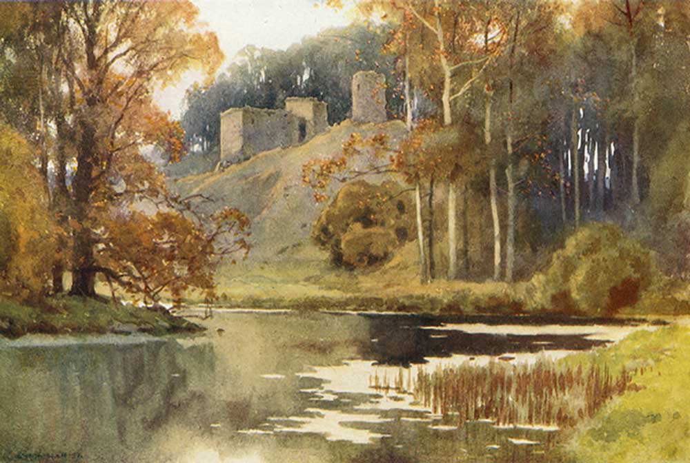 Roxburgh Schloss von E.W. Haslehust