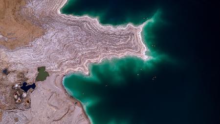 Bucht vom Toten Meer