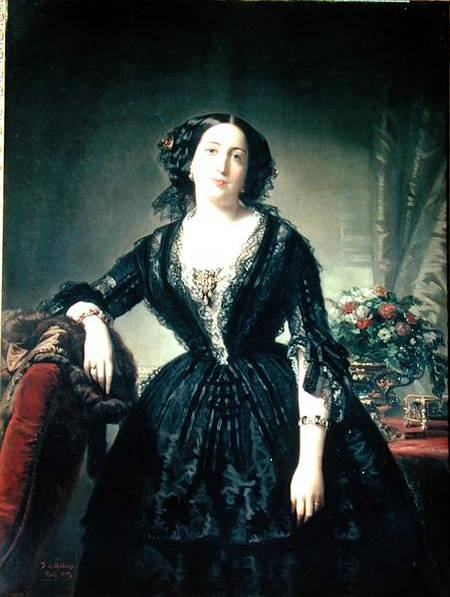 Portrait of Maria Dolores Aldama, Marquesa de Montelo von Federico de Madrazo y Kuntz