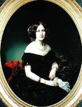 Portrait of the Baroness of Weisweiller 1853