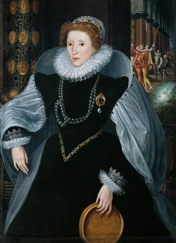 Portrait of Queen Elizabeth I (1533-1603) in Ceremonial Costume von Federico Zuccari