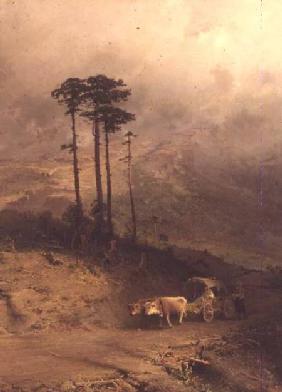 In the Crimean Mountains 1873