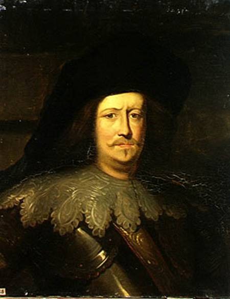 Portrait of Charles de Schomberg (1600-56) Count of Nanteuil and Duke of Halluin von Felice Marie Ferdinand Storelli