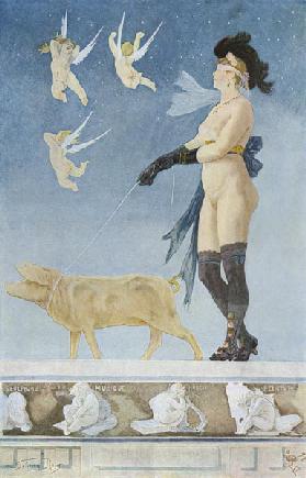 Pornokrates (La Dame au cochon) 1879