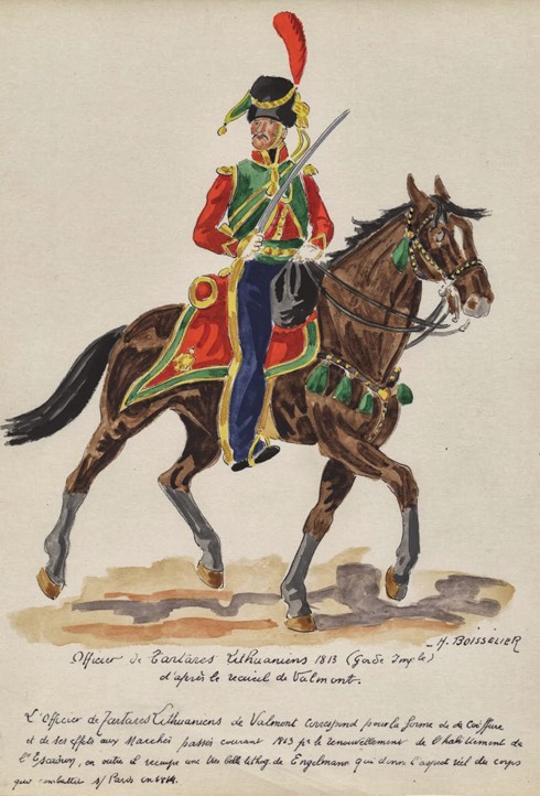 Offizier des Regiments litauischer Tataren von Felix Boisselier