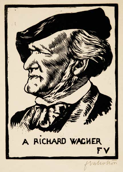 A Richard Wagner von Felix Vallotton