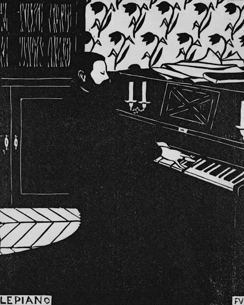 The Piano von Felix Vallotton