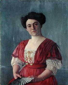 Portrait of Mme Haasen 1908
