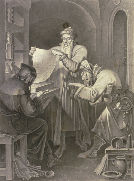 Johannes Gutenberg erfindet die Druckerkunst von Ferdinand Fellner