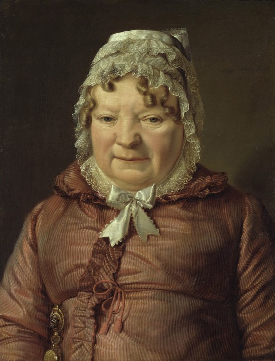 Porträt der Mutter des Hauptmanns von Stierle-Holzmeister von Ferdinand Georg Waldmüller