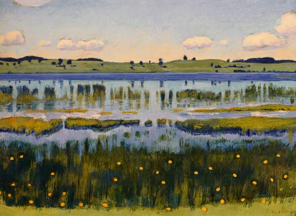 Ufer am Äschisee von Ferdinand Hodler
